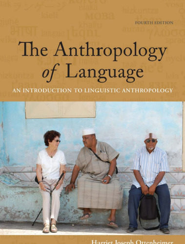 The Anthropology of language book cover