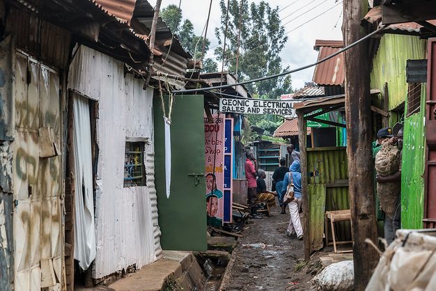 Slums of Nairobi, Kenya
